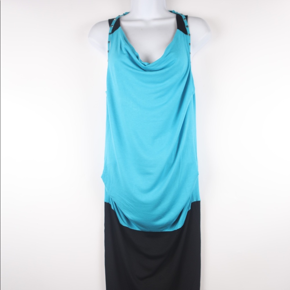 Cowl neck dress